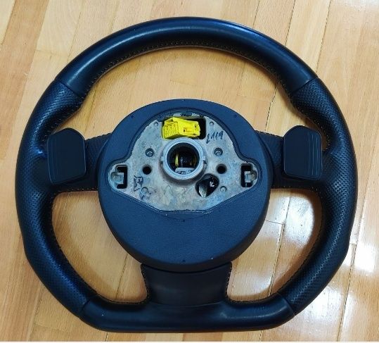 Volan Original tesit cu padele Audi A4 A5 facelift sline