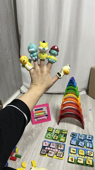 Пальчиковый театр + Радуга