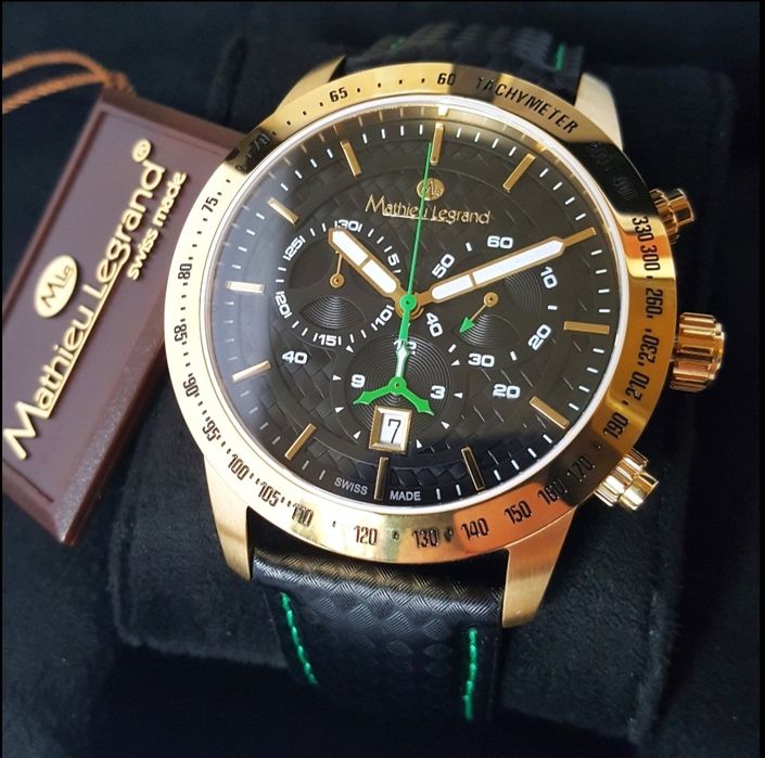 Ceas barbati Mathieu Legrand Grande Vitesse  Suisse Made