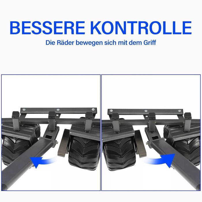 Сгъваема офроуд транспортна количка с 4 колела
