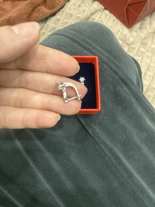 Серебро 925 пробы, серьги и подвеска.