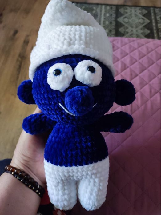 Iepuraș croșetat handmade din materiale hipoalergenice – cadou deosebit