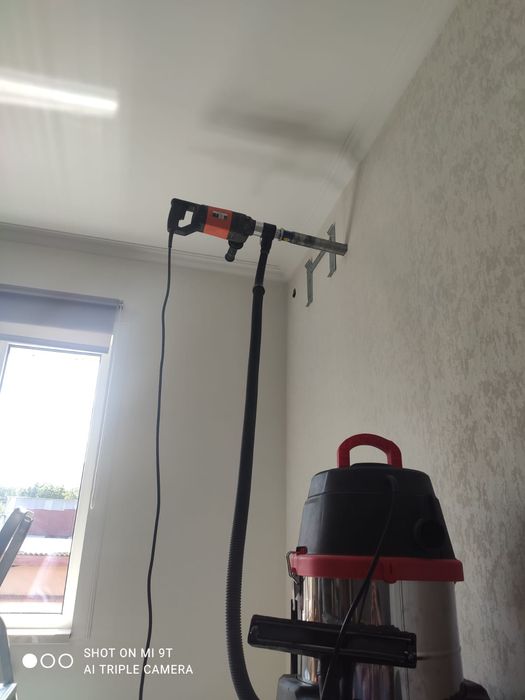 Сухое алмазное сверление