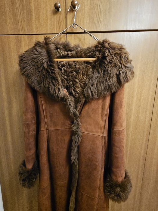 Cojoc piele naturala imblanit