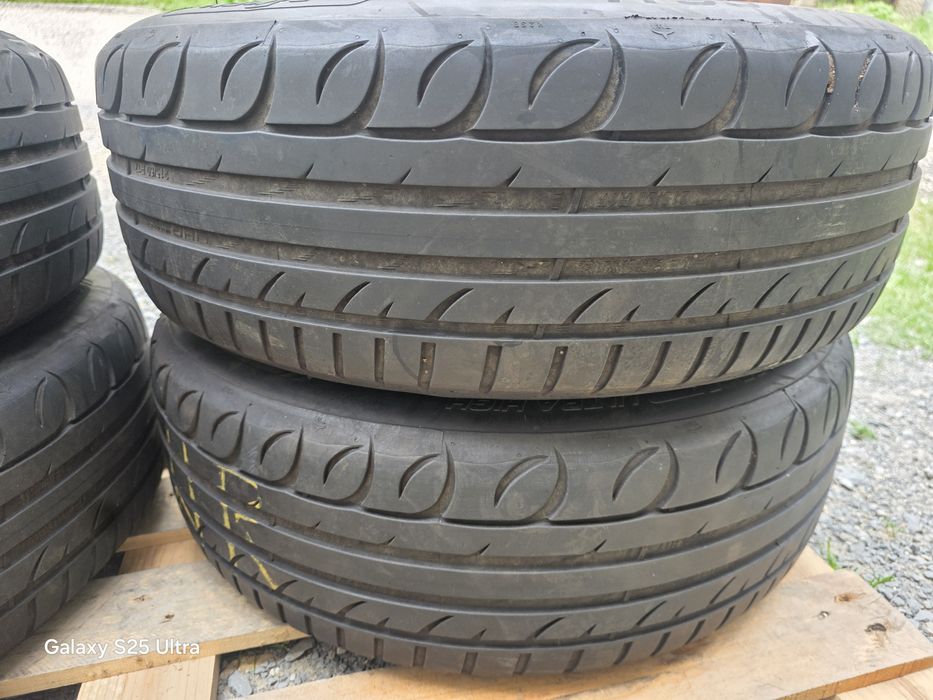 Лети джанти 17ки 5х114.3 Nissan + летни гуми 215/60/17 Riken