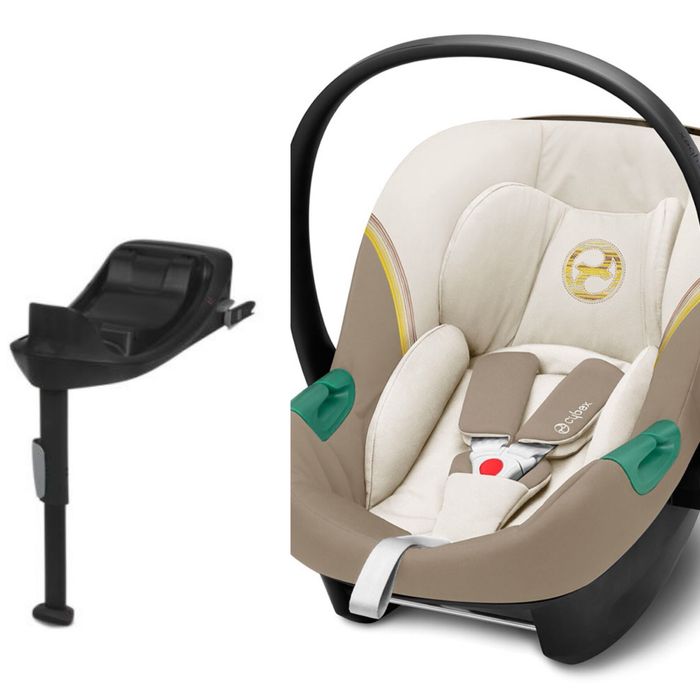 CYBEX Стол за кола - кошница ATON S2 I-SIZE и Isofix база изофикс