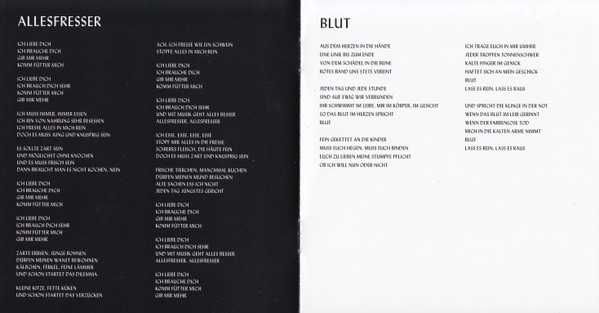 CD LINDEMANN (from Rammstein) - F & M 2019 Digipak Standard Edition