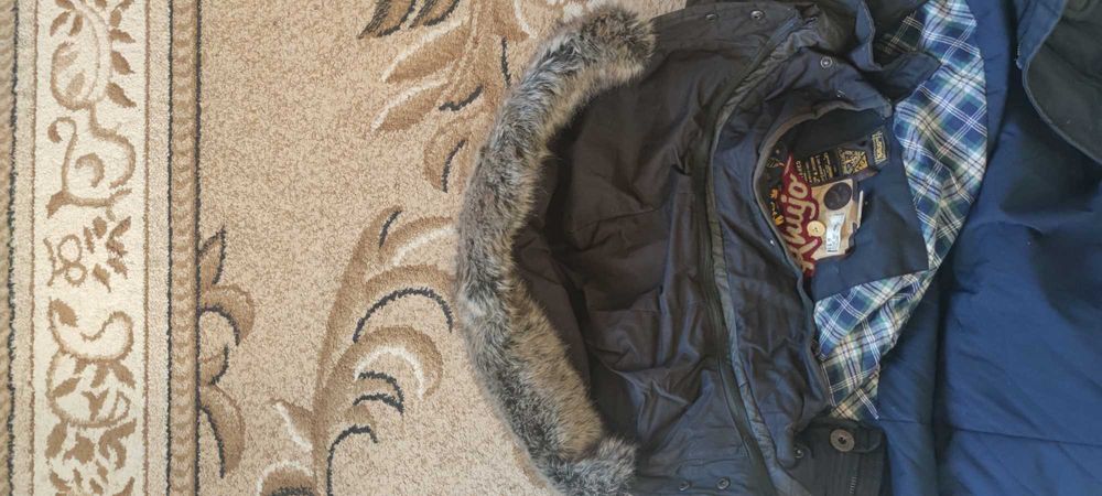 Зимна мъжка шуба Khujo