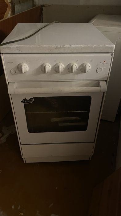 Стиралка и газ плита