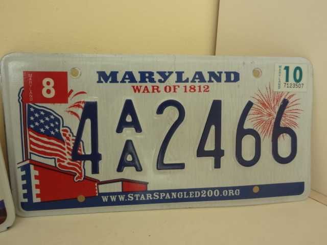 Автомобилни номера (регистрационни табели) от САЩ