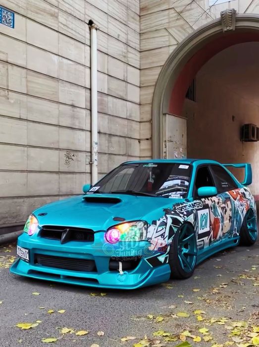 Решетка радиатора CW-Style Subaru Impreza GDB Конь