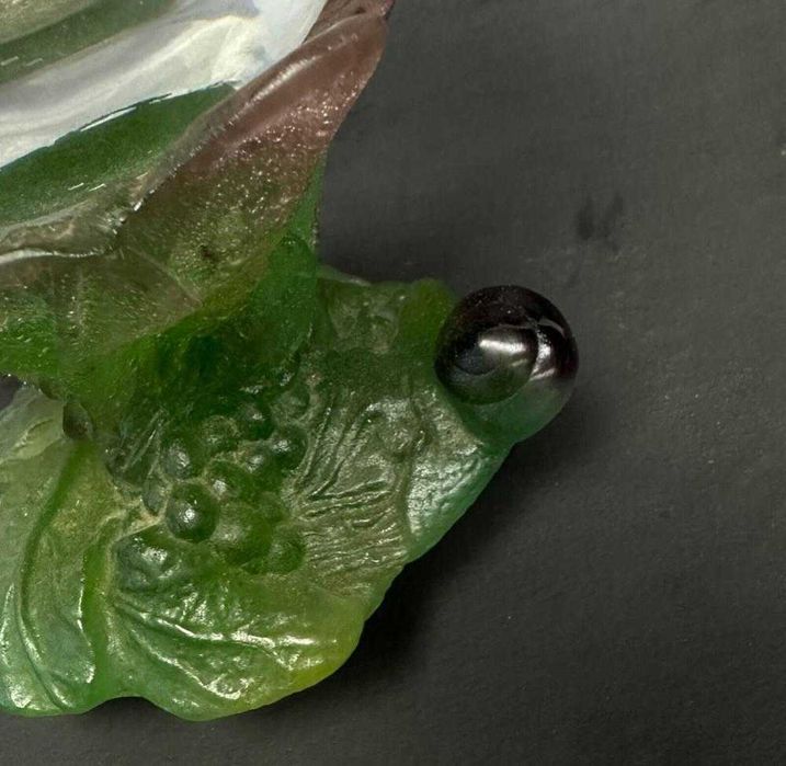 Голяма Стъклена Стомна Кана Daum Nancy France 38 cm