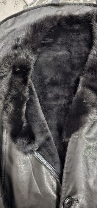 Мужская натуральная дублёнка