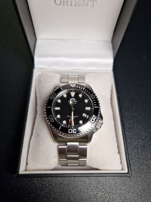 Ceas de mână Orient RA-AC0K01B10B "Mini Triton" Negru