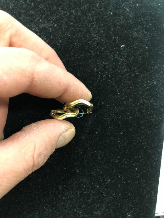 Златни Дамски Обеци 1,37гр 14к