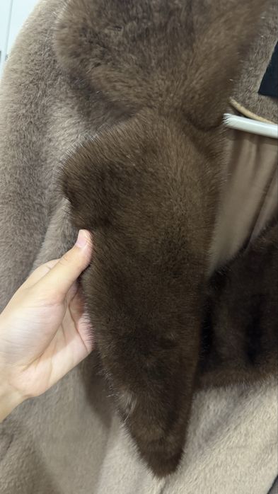 Пальто из альпаки