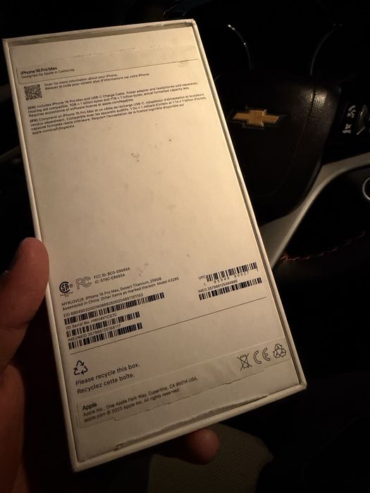 Айфон 16 pro max 256