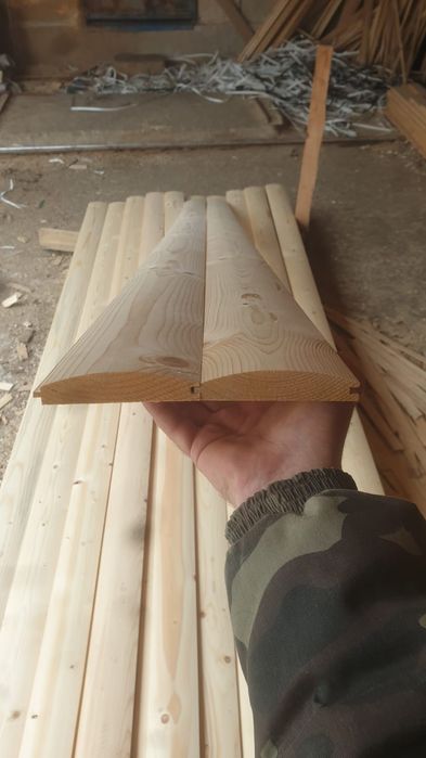 Lambriu PIN și MILID  uscat 20 mm Lambriu sauna