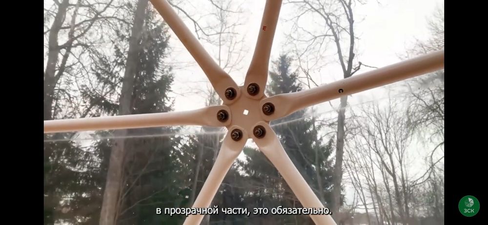Купол шатёр Глемпинг
