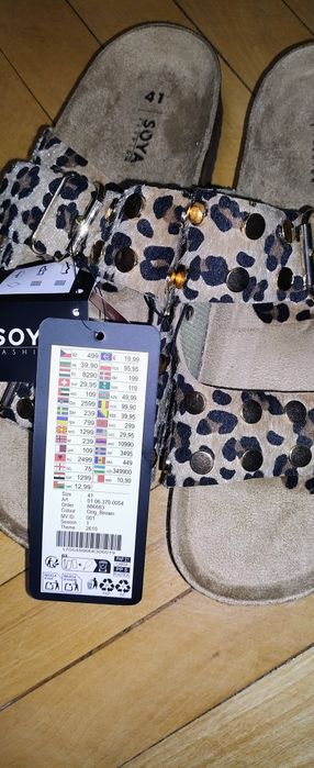 Дамски чехли Soya,Amisu