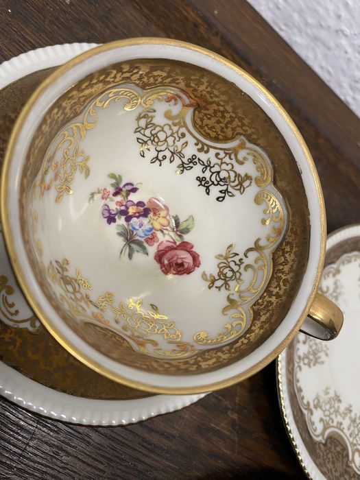 Баварски чаши за кафе P T Bavaria Германия 1925 1940