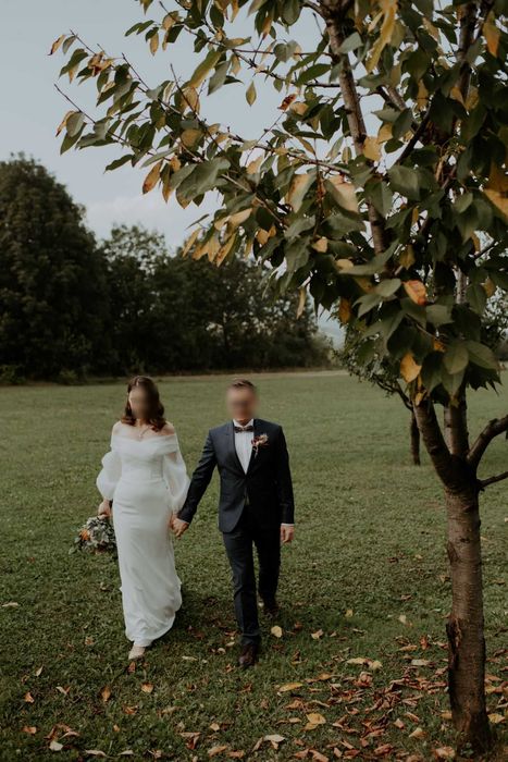 Rochie de mireasă creatie originala artist Romana G. Urmanczy (Cluj)