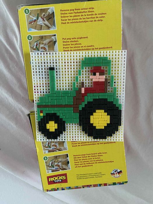 Мини пиксел пъзели мозайка