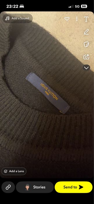 Louis Vuitton LV Intarsia Crewneck