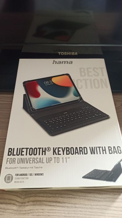 Клавиатура с калъф за таблет Hama 125131 с клавиатура 9"-11"