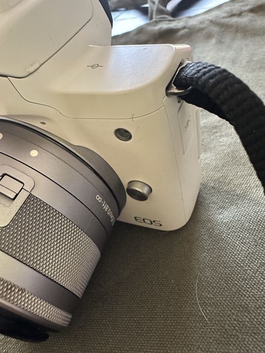 Canon EOS M50 Mark II White + EF-M 15-45mm IS STM + чанта