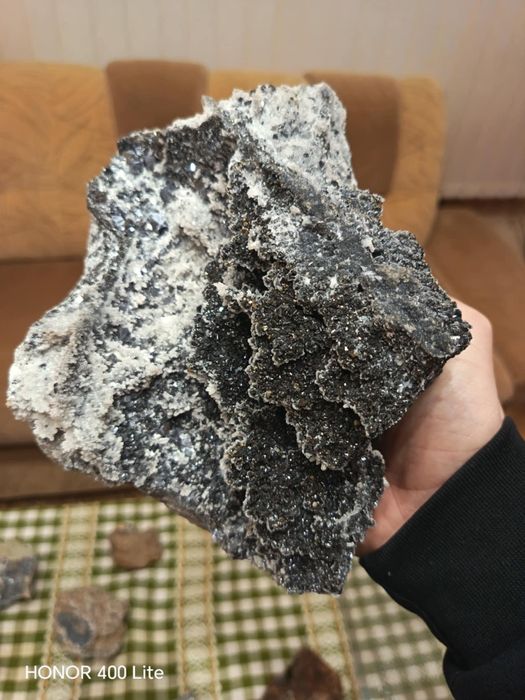 Кварц, сфалерит, галенит