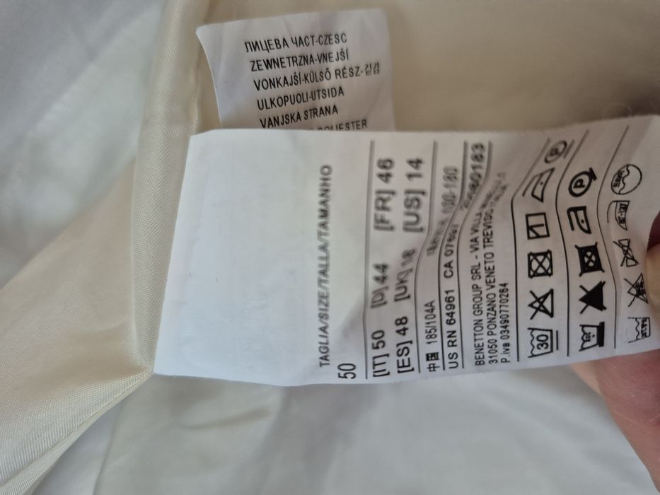 Trench Benetton mărimea 50