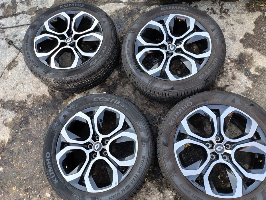 Jante Renault r18 Arkana  Kadjar Captur Koleos et 35 anvelope vara 215 55 18