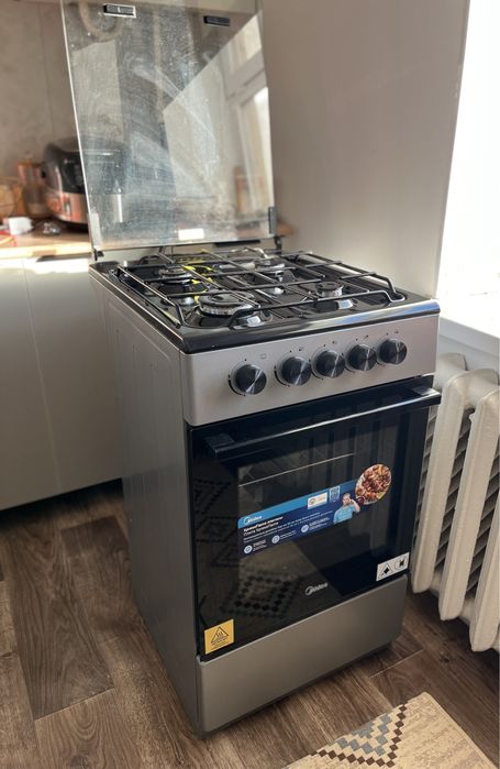 Газ плита кухонная Midea 59лт сатылады