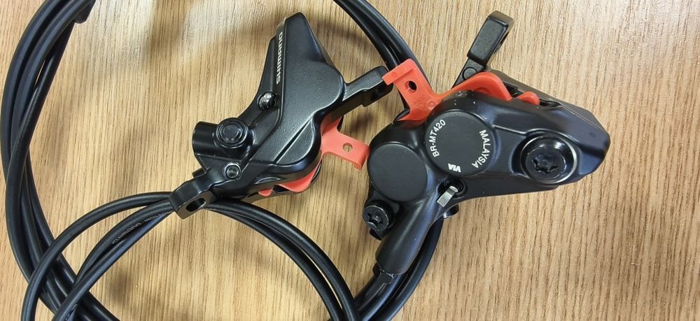 Спирачки Shimanо Deore BR-MТ420 /лост BL-MТ4100 -Четирибутални