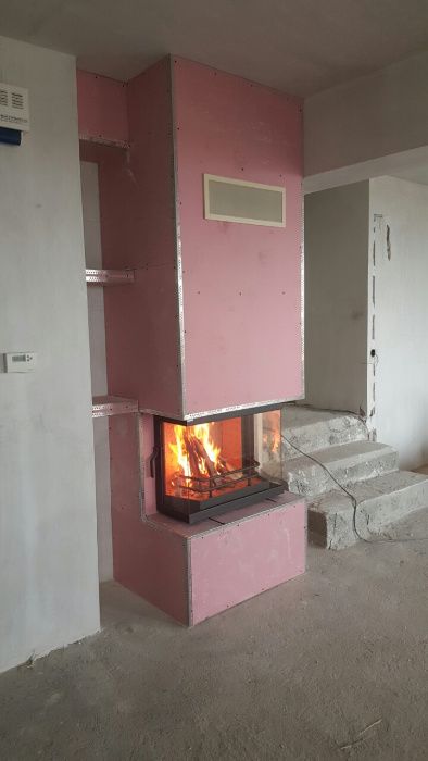 Горивна камера с Три Лица за Камини - "Камини Евростандарт"