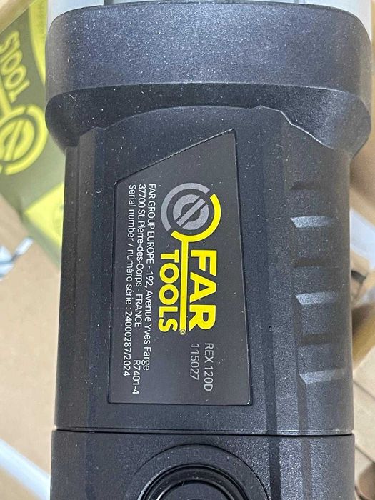 Masina de slefuit Fartools REX 120 pentru renovari exterioare, 1300 W, negru