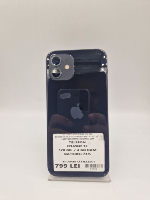 IPHONE 12 128 GB / 74 BATERIE GARANTIE ! #54435