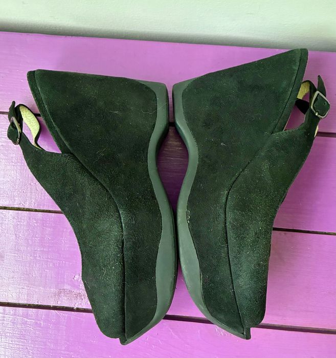 Дамски Официални Сандали Обувки на Платформа 36 номер Ест Велур