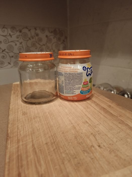 Стеклянные баночки