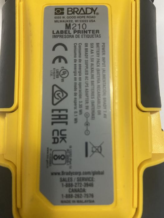 Aparat etichetare Imprimanta Brady M210