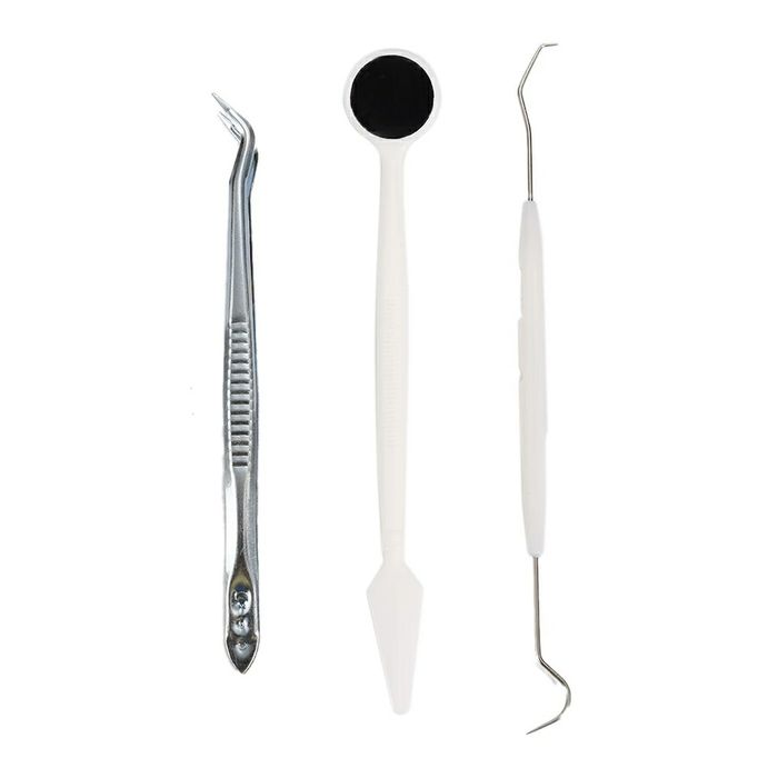 Set 3 instrumente ingrijire dentara dentist stomatolog