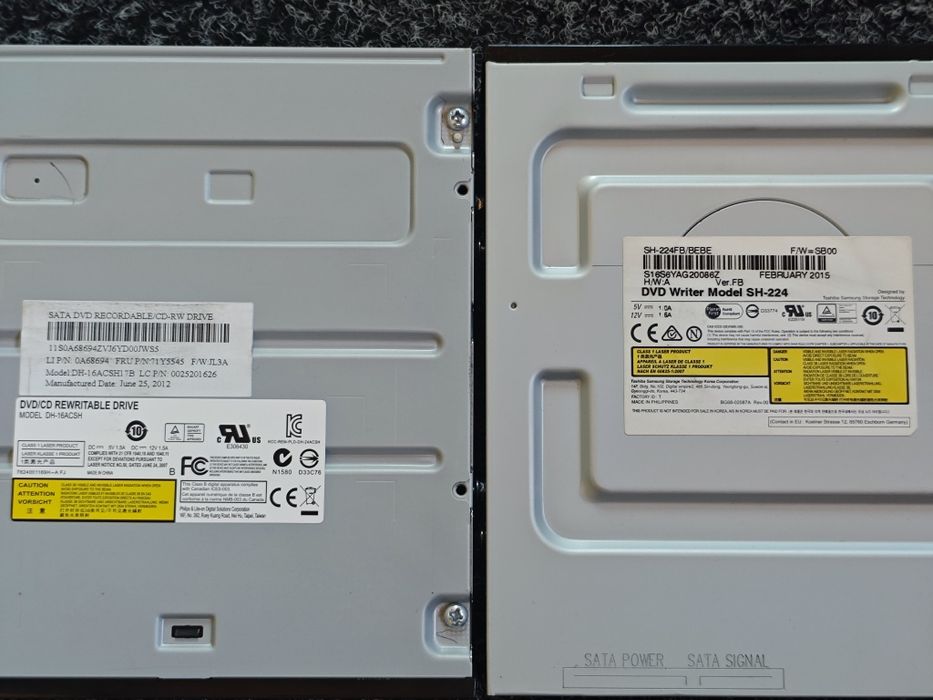 Componente PC - Placa de baza - DDR3 - HDD - DVD-RW - Sursa