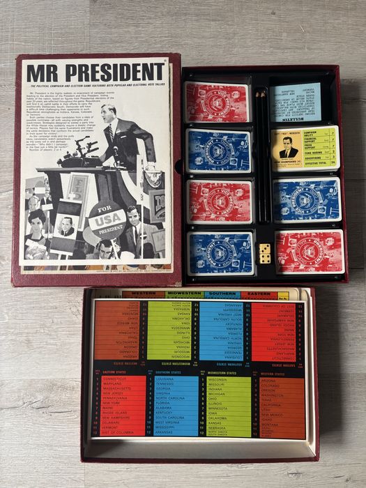 Boardgame vintage - Mr President 1971