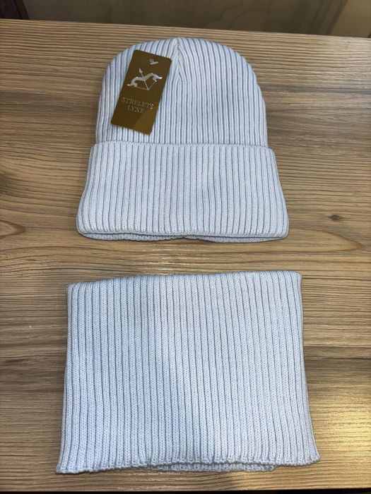 Новое!Шапка и снуд осень весна