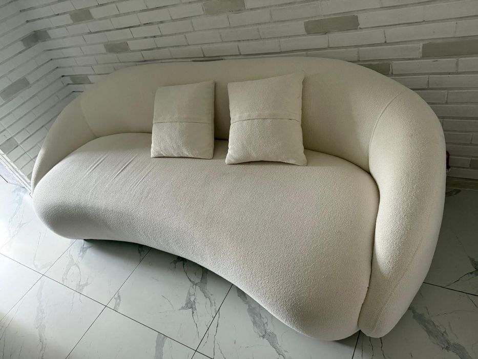 Canapea 3 locuri Napoli Bouclette Cream