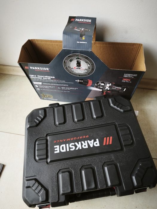 Винтоверт Парксайд черна серия