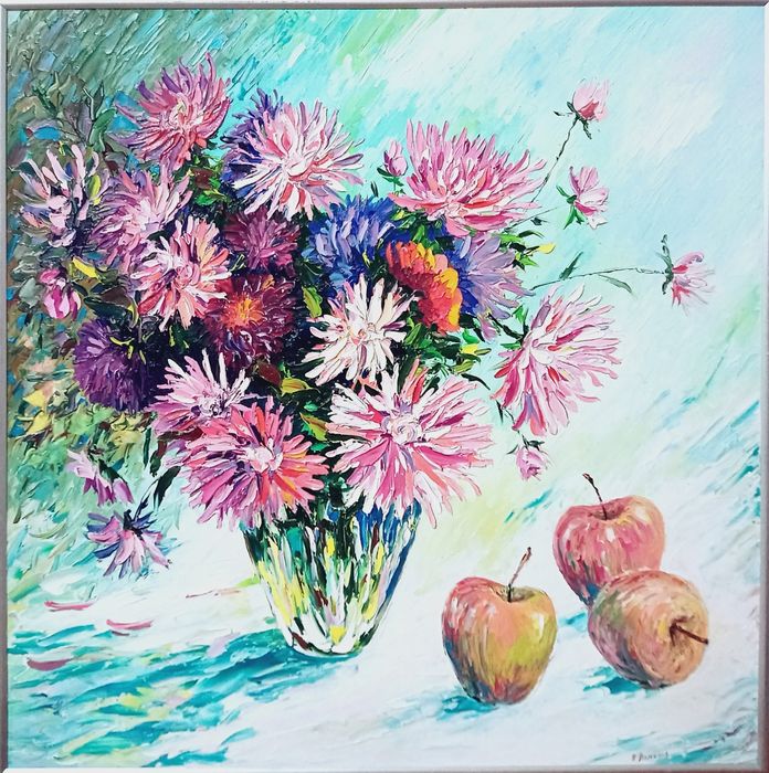 Картина маслом ручная работа