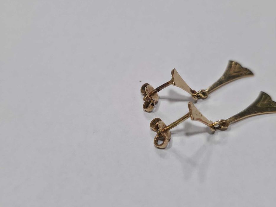 Дамски златни обеци 14К 585 / 2,18 гр.