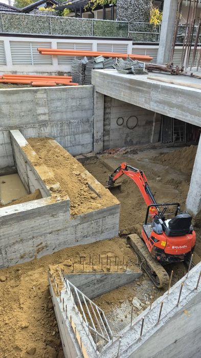 Închirieri utilaje (excavator, miniexcavator, cilindru compactor , miniincarcator, autobasculanta etc)